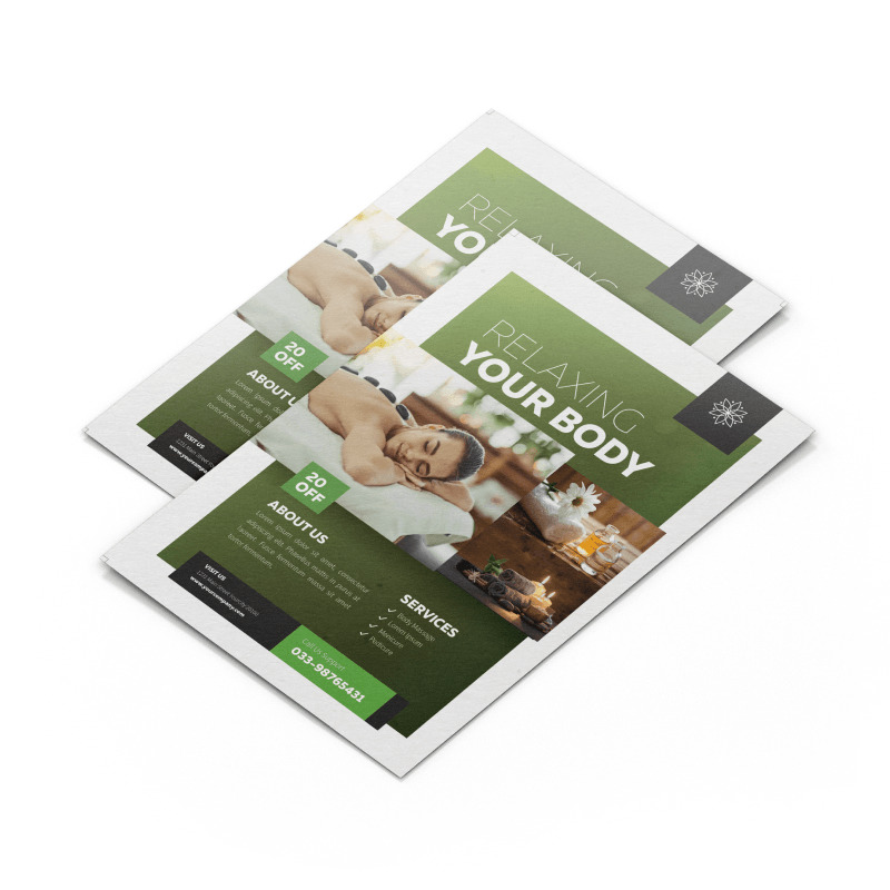 100lb Matte Flyers