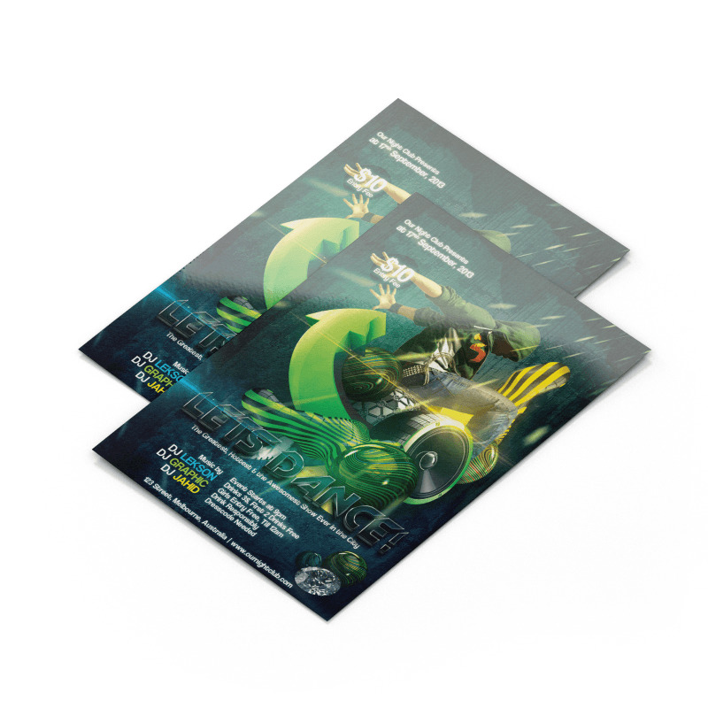 100lb Gloss Flyers