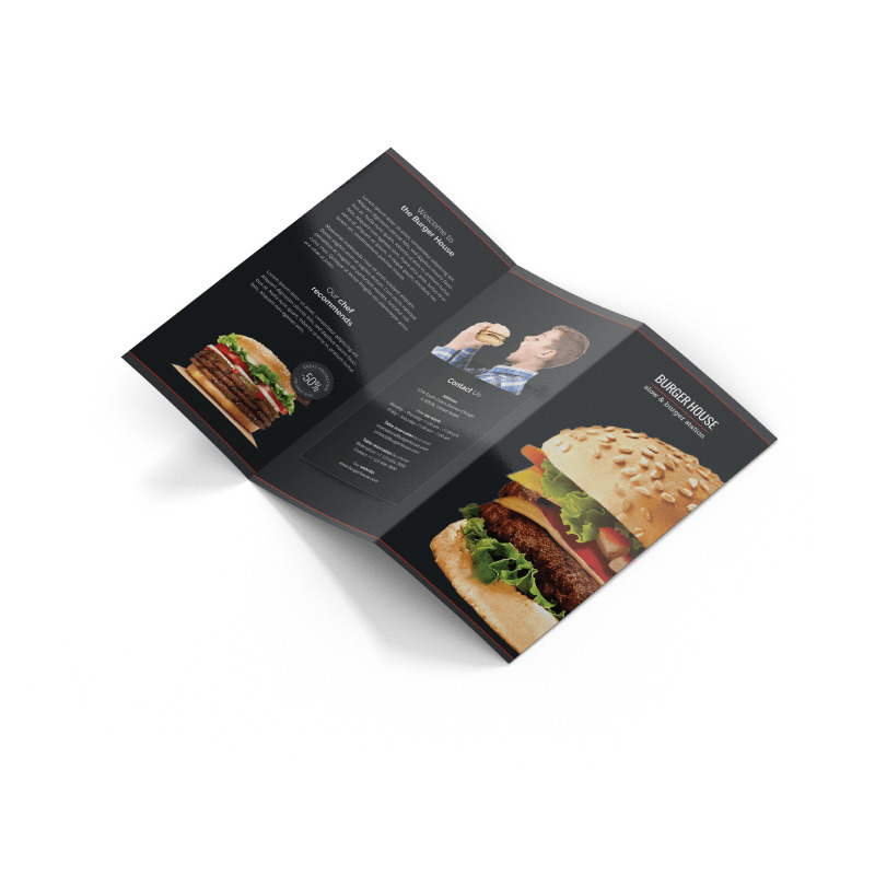 100lb Brochures Gloss Finish