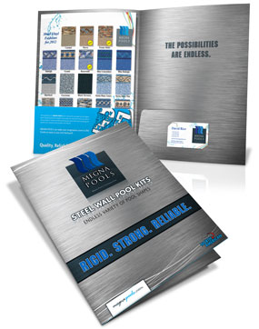 Presentation Folder + Metallic Folder