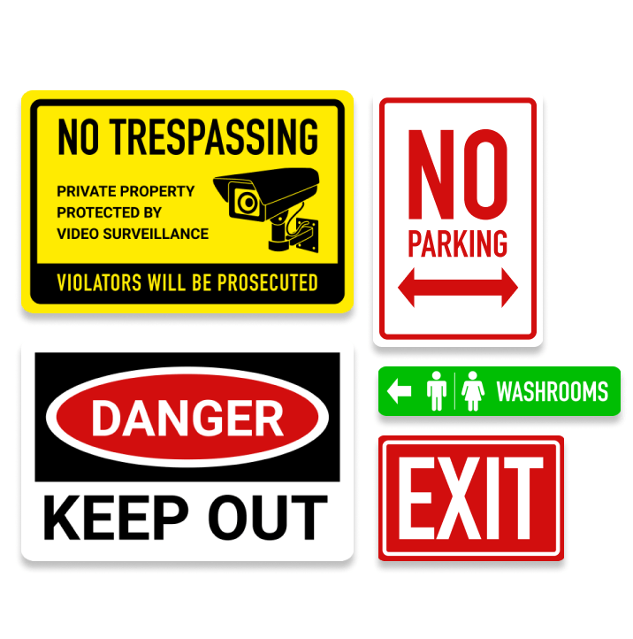 3mm Alu Panel Signs