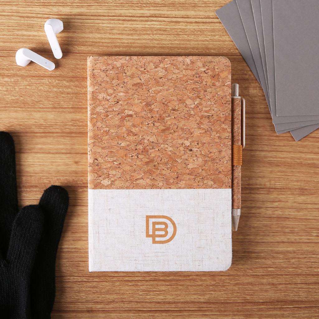 Notebooks/Journals-CA 9788 | Montado Cork And Linen Journal