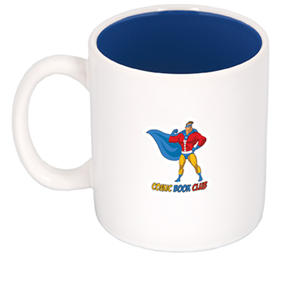 Mugs-CM 8414 | 450 Ml. (15 Fl. Oz.) 'C' Handle Two-Tone Mug: Premium