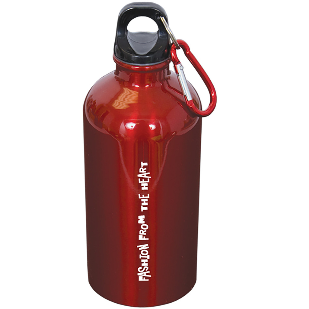 Water Bottles -WB 4833 | 500 Ml (17 Fl. Oz.) Stainless Steel Bottle With Carabiner