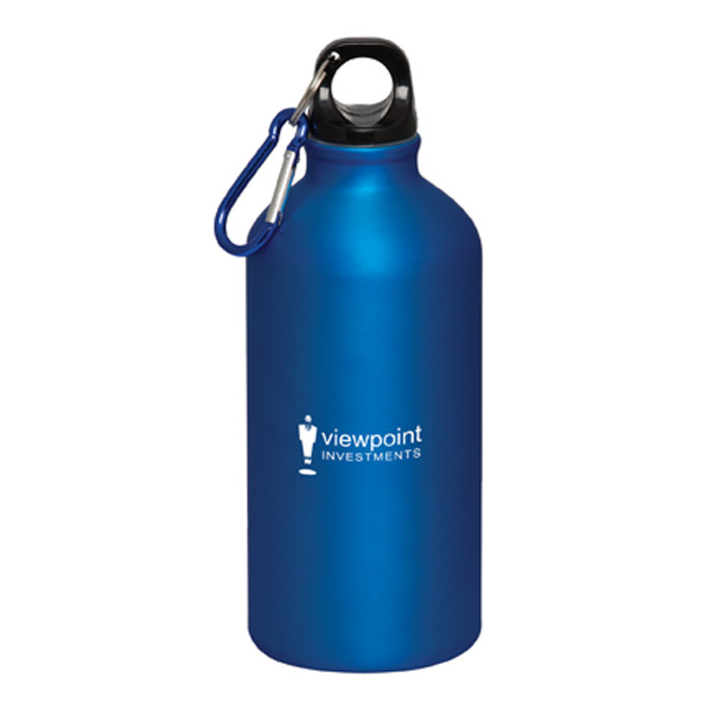 Water Bottles -WB 9107 | Duhrbray 500 Ml. (17 Fl. Oz.) Matte Finish Aluminum Bottle