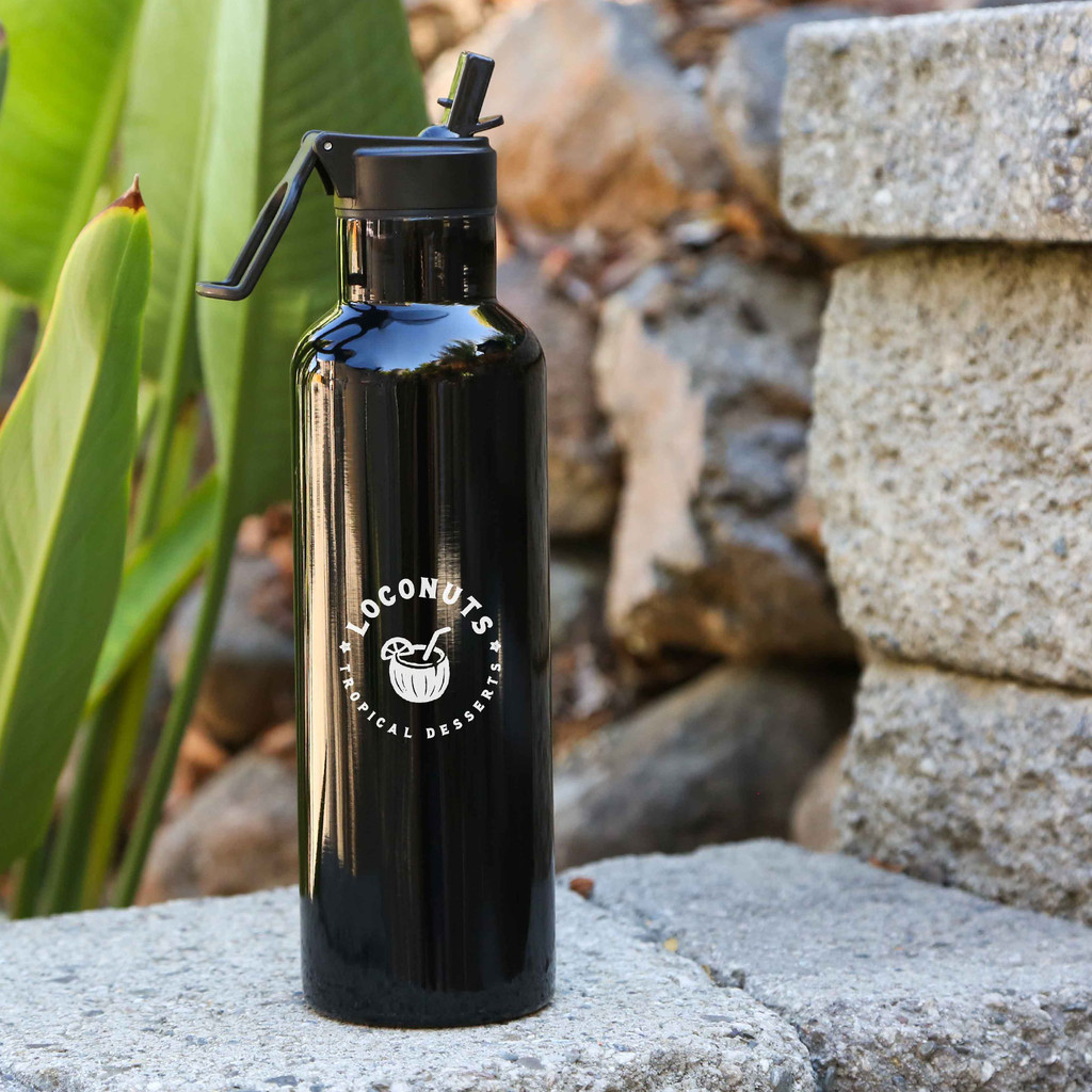 Water Bottles -WB 9714 | Balsam 750 Ml. (25 Fl. Oz.) Bottle With Flip Straw