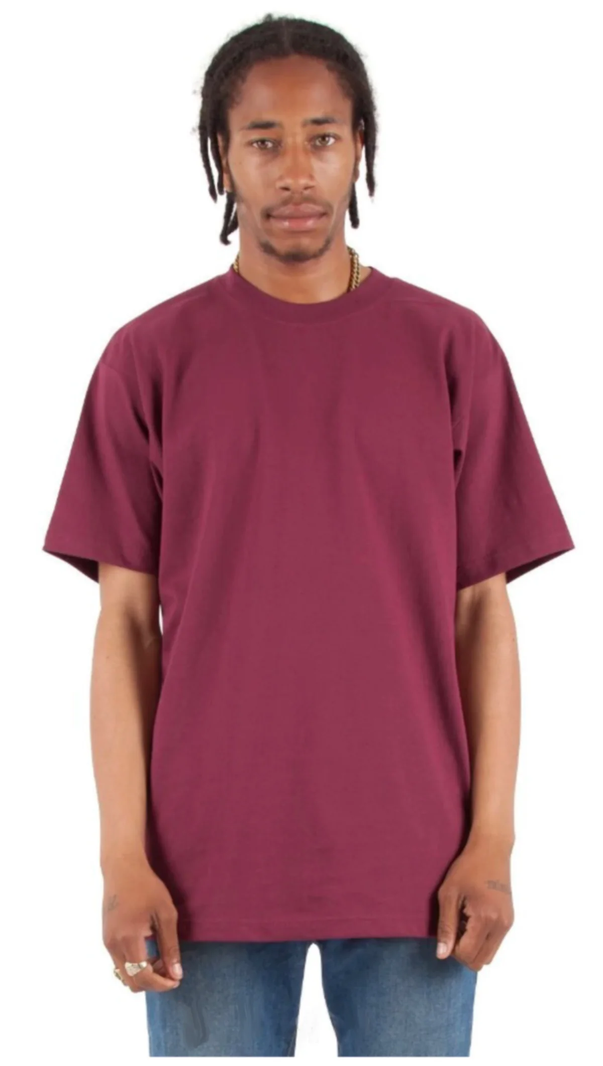 Shakawear-Max-Heavy-Weight-Tee-Burgundy