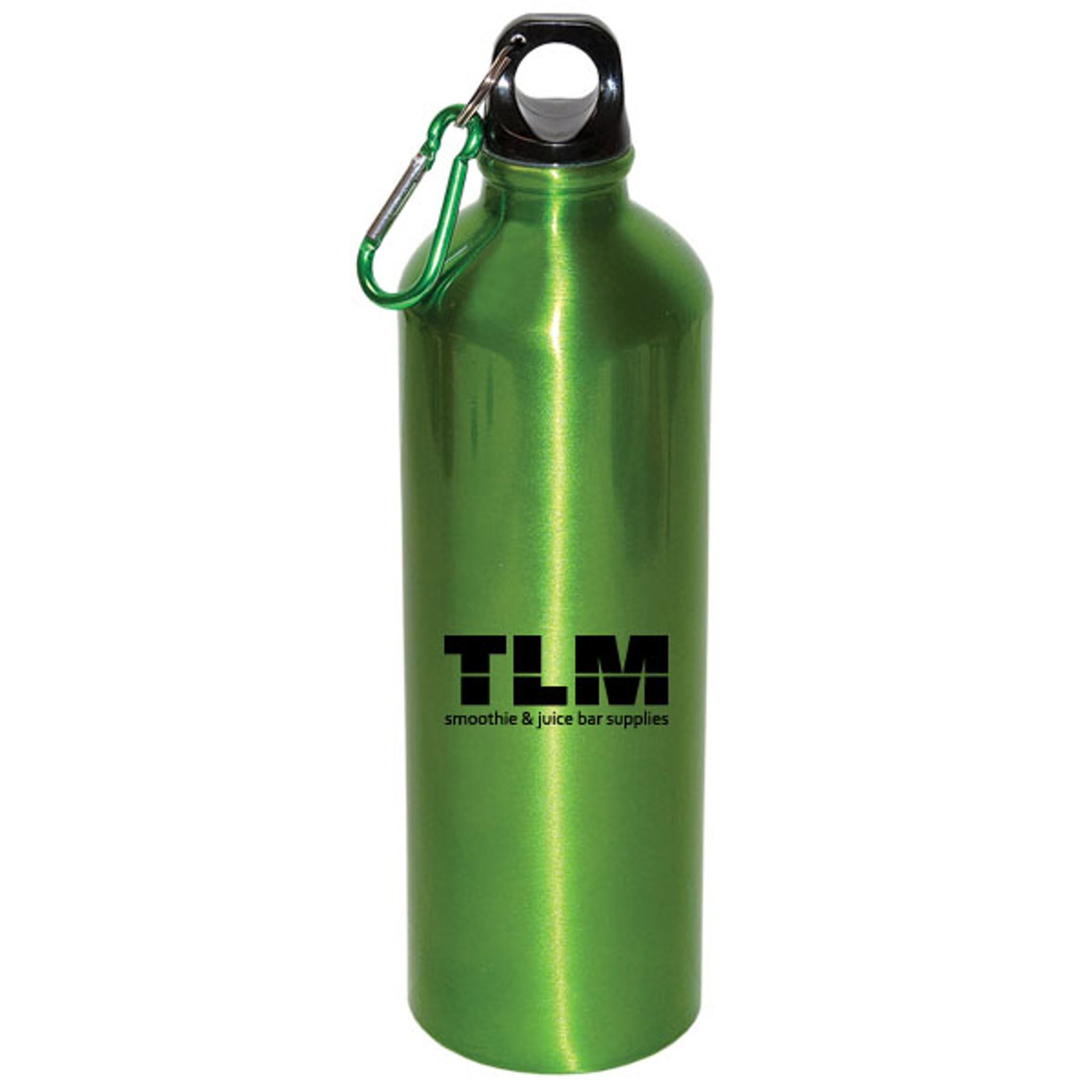 Water Bottles -WB 8007 | 750 Ml (25 Fl. Oz.) Aluminum Water Bottle With Carabiner - Image 5