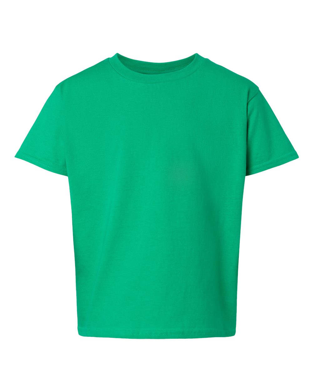 Gildan_64000B_Irish_Green_Front_High