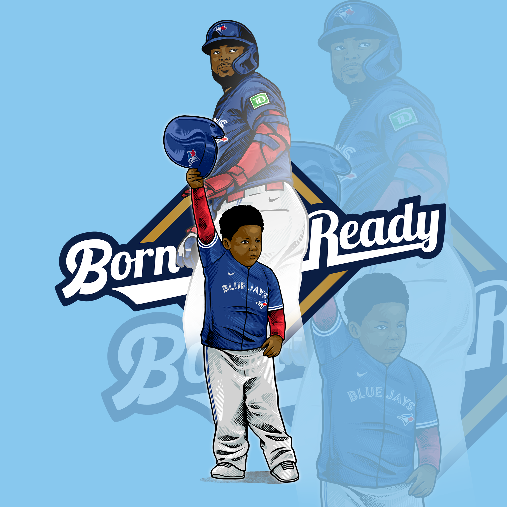 Born Ready T-Shirt - Image 4