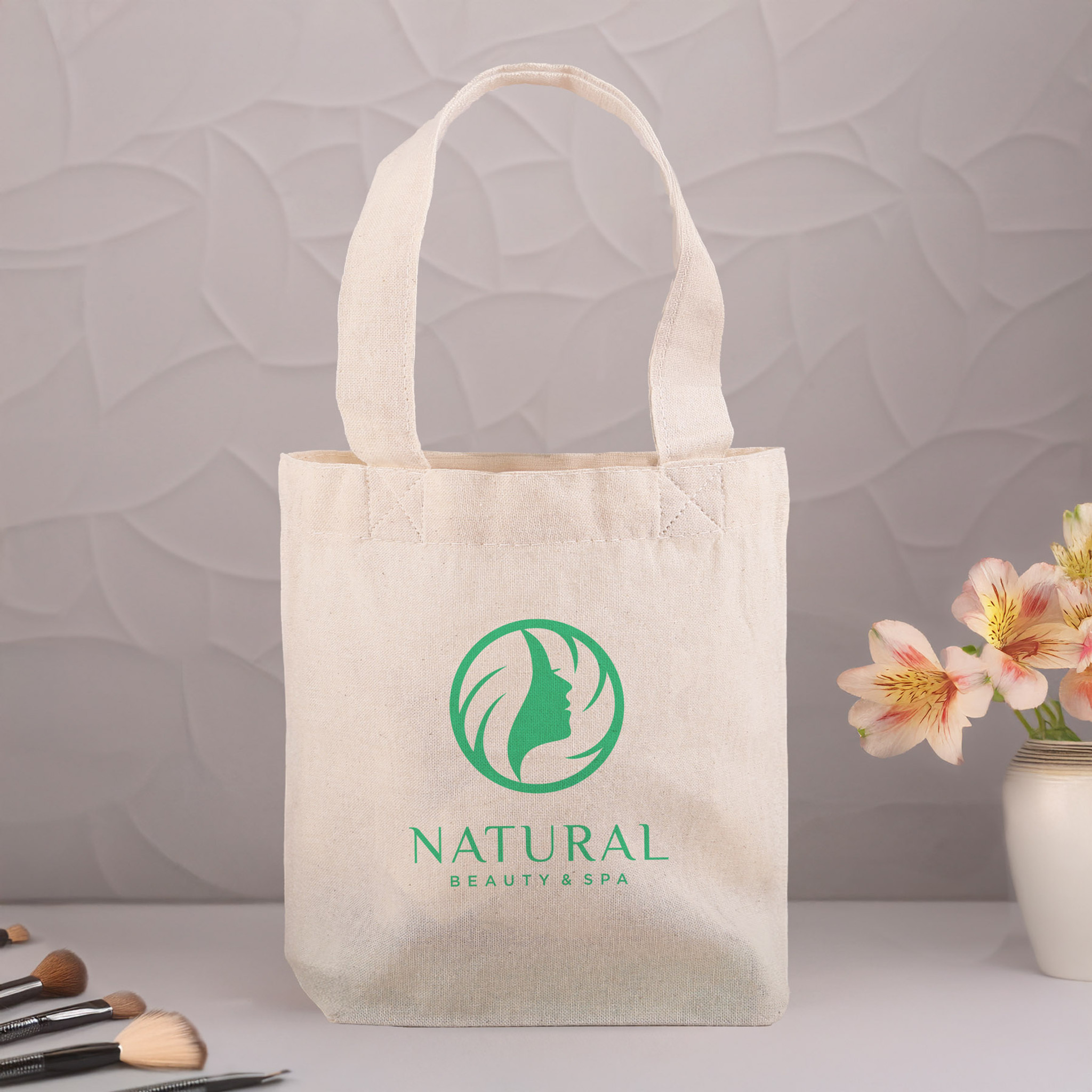 Tote Bag - BBGE3006 - Mini 4.5 Oz Cotton Tote