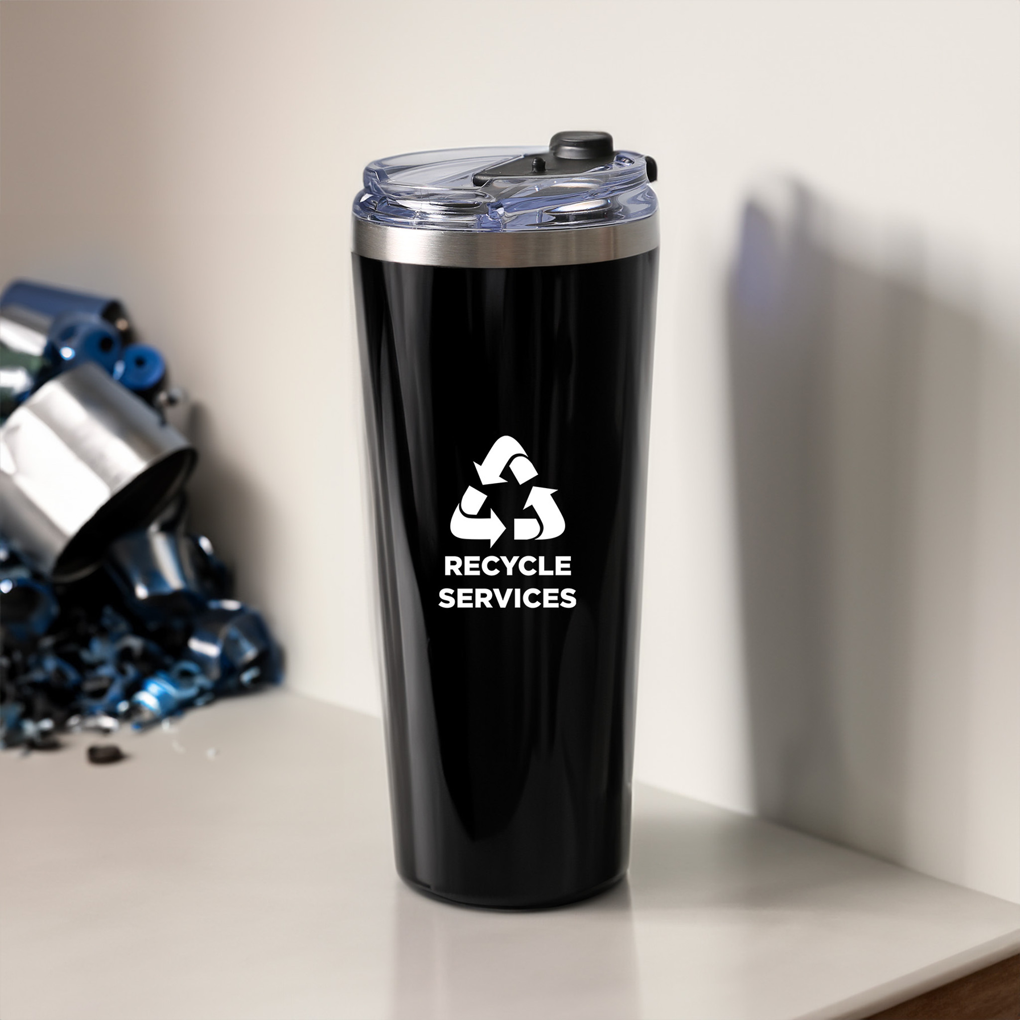 Tumbler - DA9622 - Phoenix Recycled Stainless Steel Tumbler