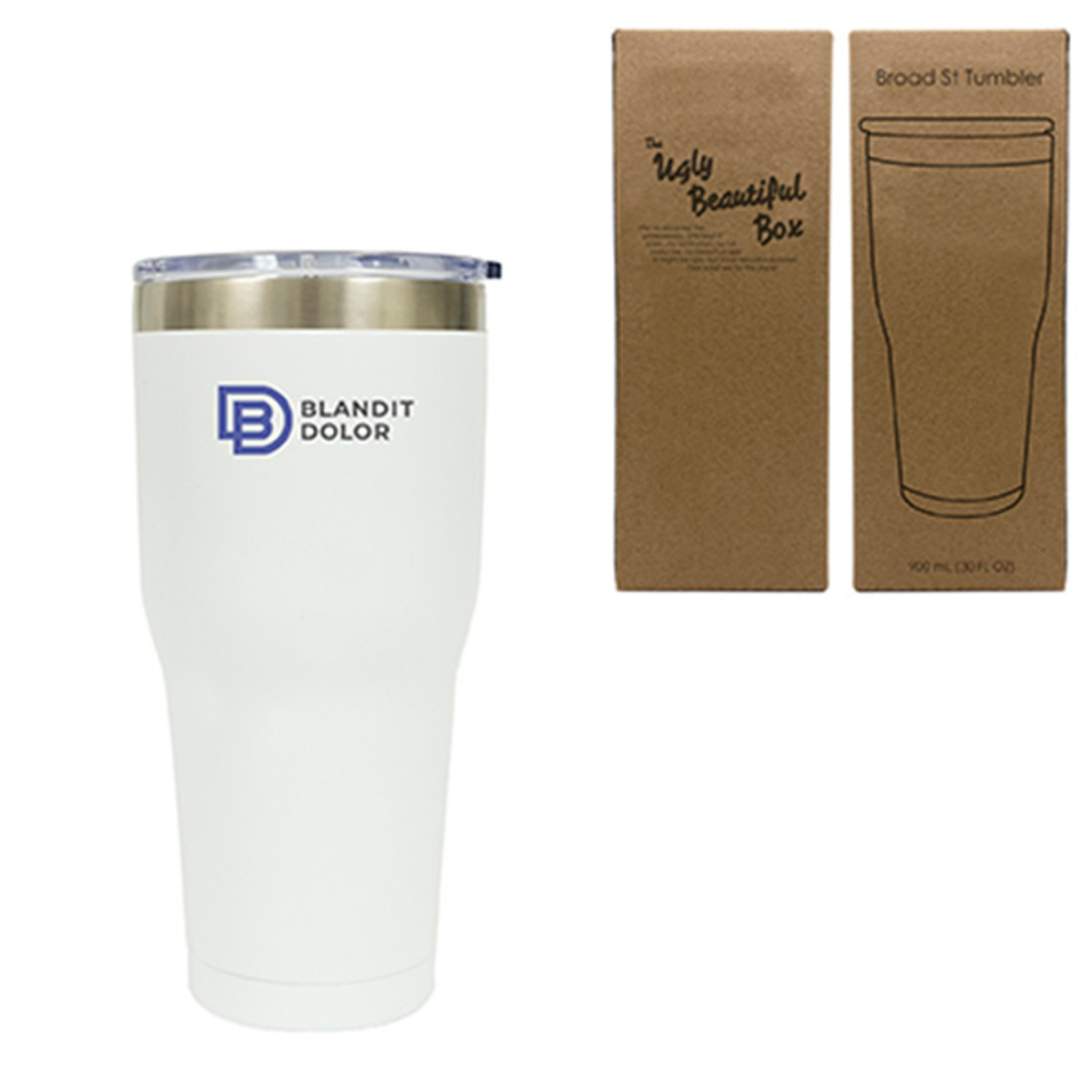 Tumbler - DA9699 - Broad St. 900 Ml. (30 Fl. Oz.) Tumbler - Image 2