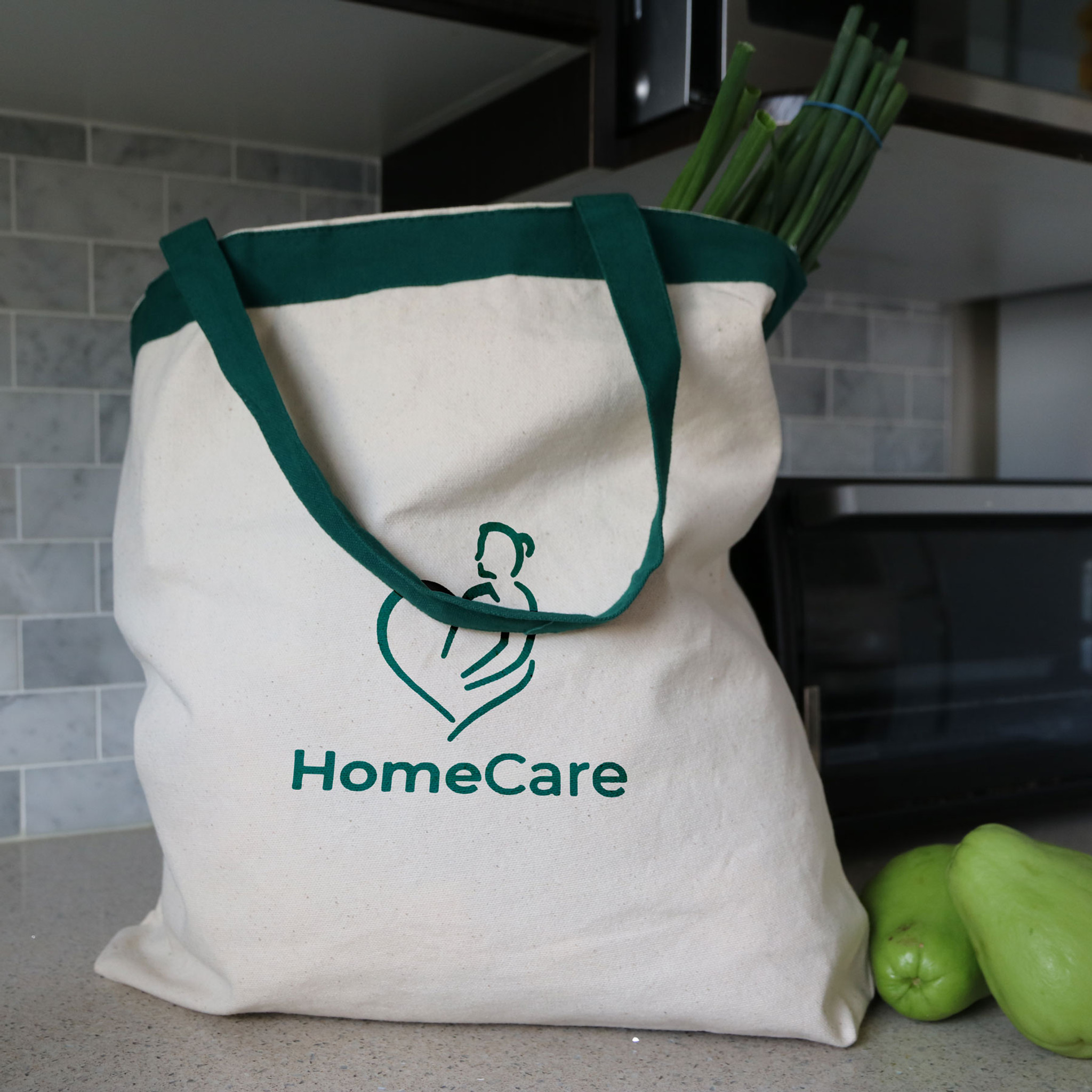 Tote Bag - E2008 - 12 Oz Cotton Canvas Tote Bag: 17.5" W X 16" H