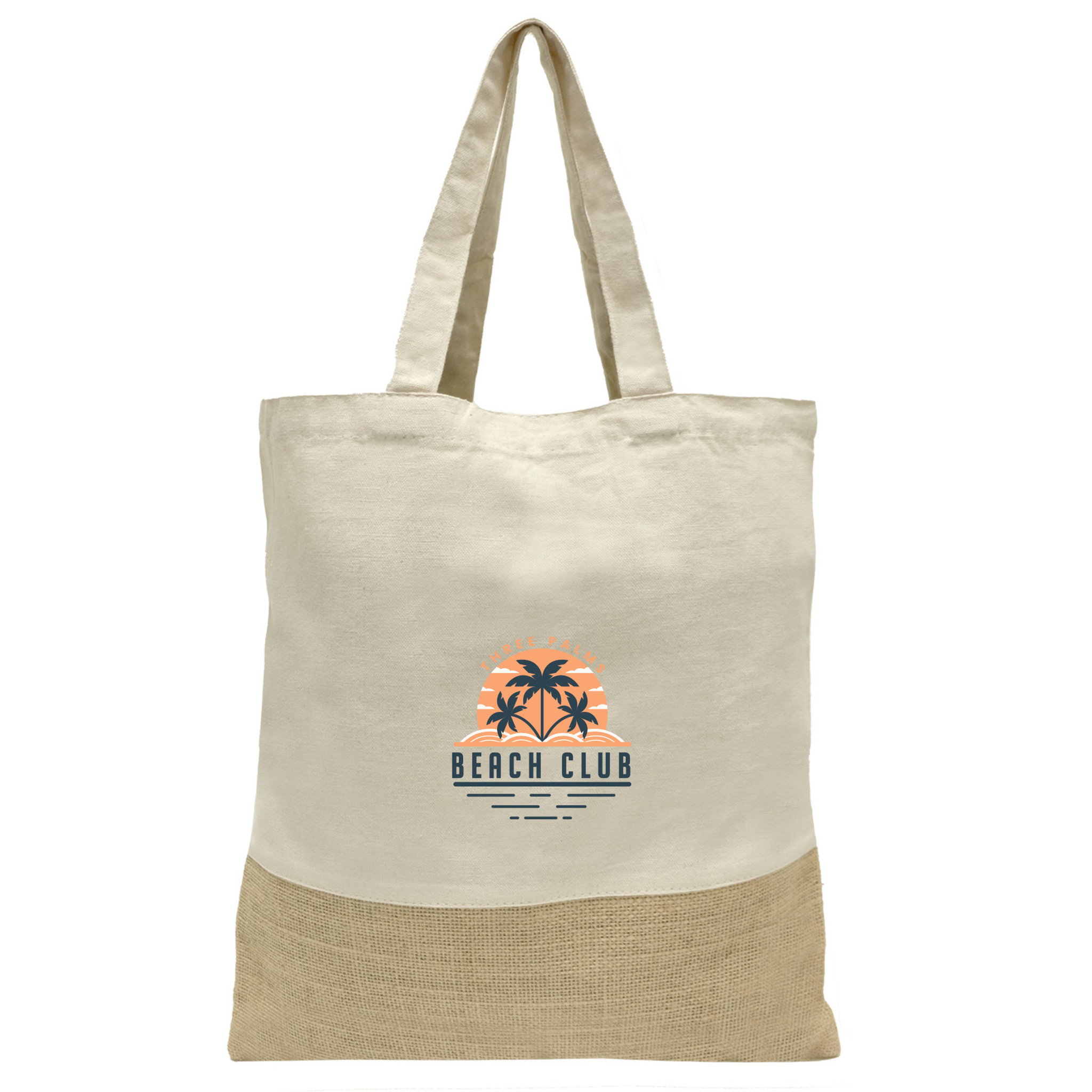 Tote Bag - E6015 - Quetico 8 Oz Cotton And Jute Tote Bag