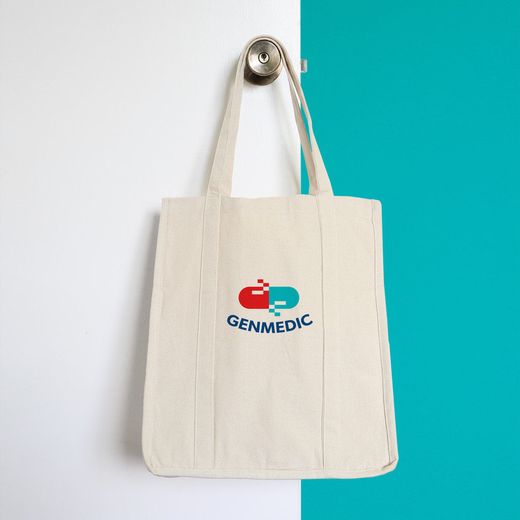 Tote Bag - E8008 - 12 oz Cotton Jumbo Tote