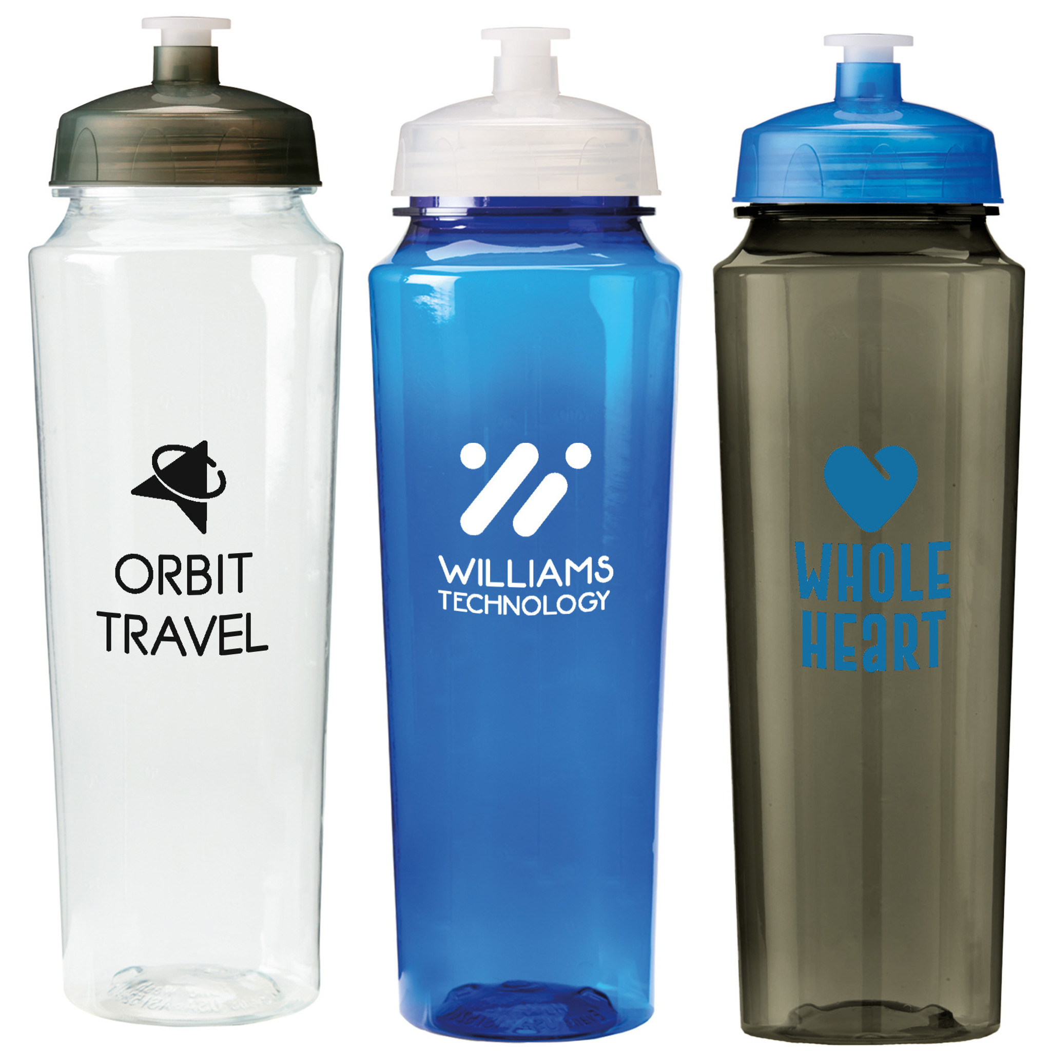 Water Bottle - EV4455 - 24 ounce. Polysure™ Measure Bottle - Image 2