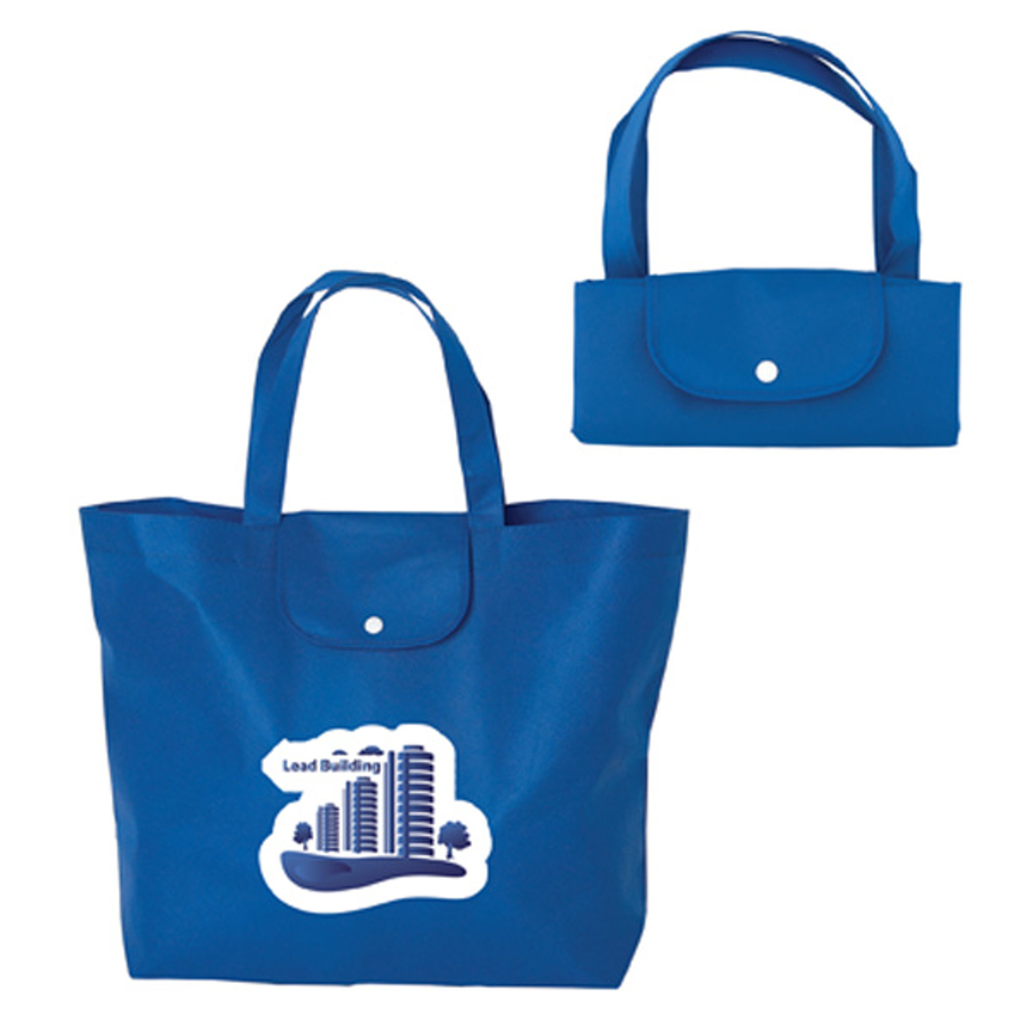 Tote Bag - NW6419 - Go-Time Gatherer Folding Non Woven Tote Bag - Image 2