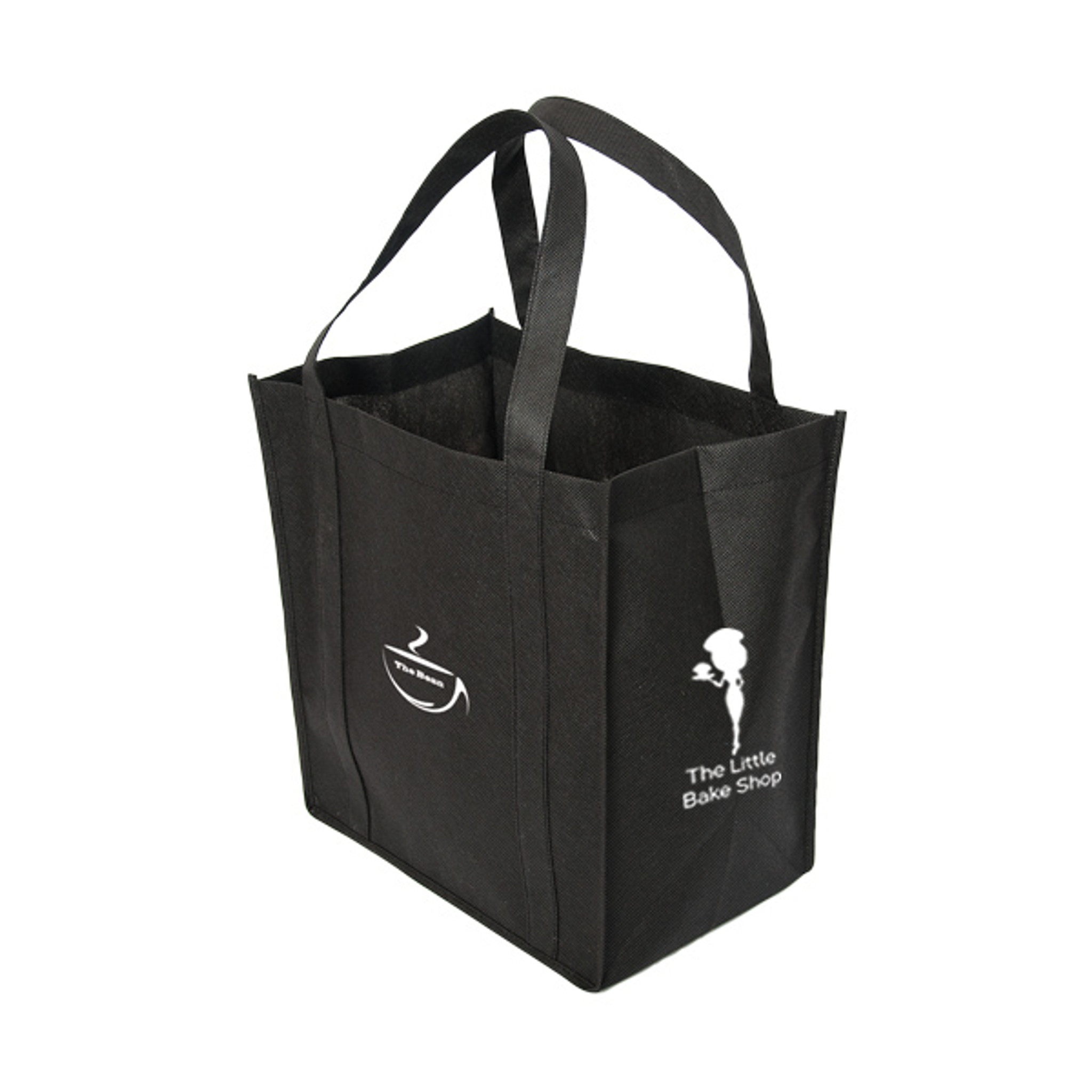 Tote Bag - NW7007 - Non Woven Tote: 12" W X 13" H X 8" D - Image 2
