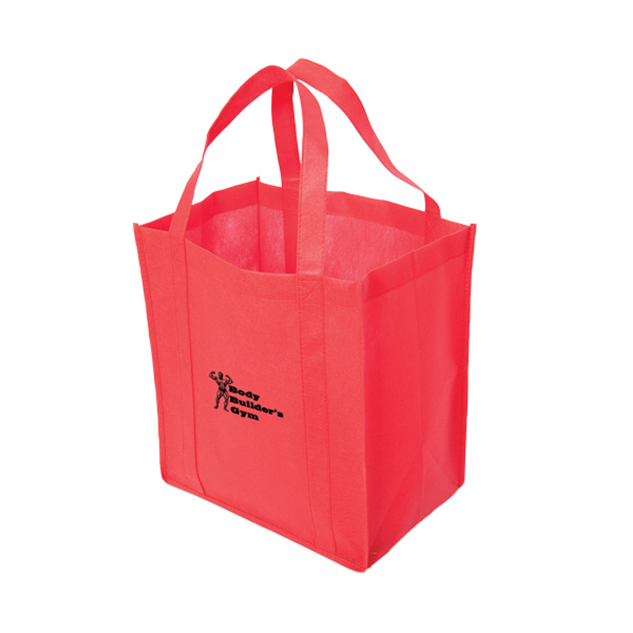 Tote Bag - NW7007 - Non Woven Tote: 12" W X 13" H X 8" D - Image 6