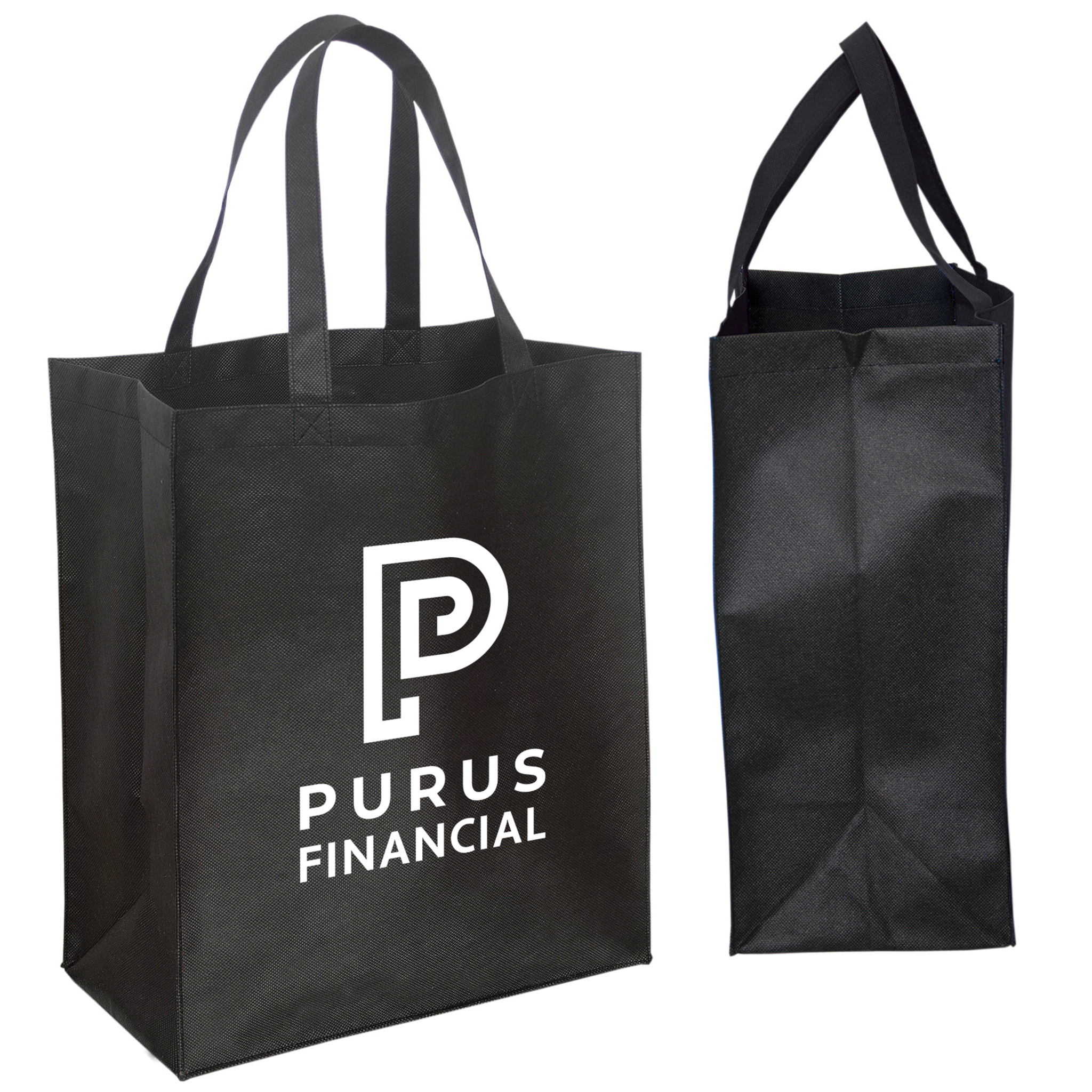 Tote Bag- NW7048 - Non Woven Jumbo Grocery Tote - Image 5