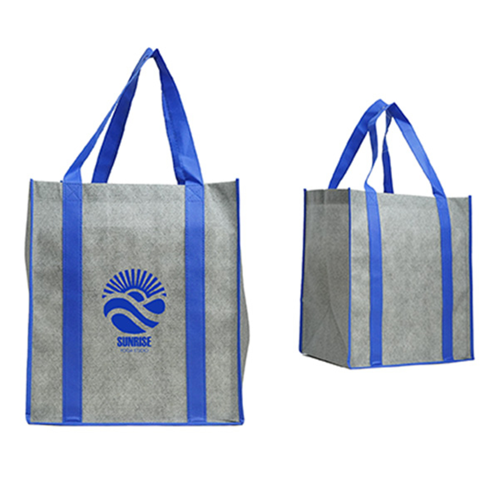Tote Bag - NW8009 - Heathered Jumbo Non-Woven Tote - Image 4