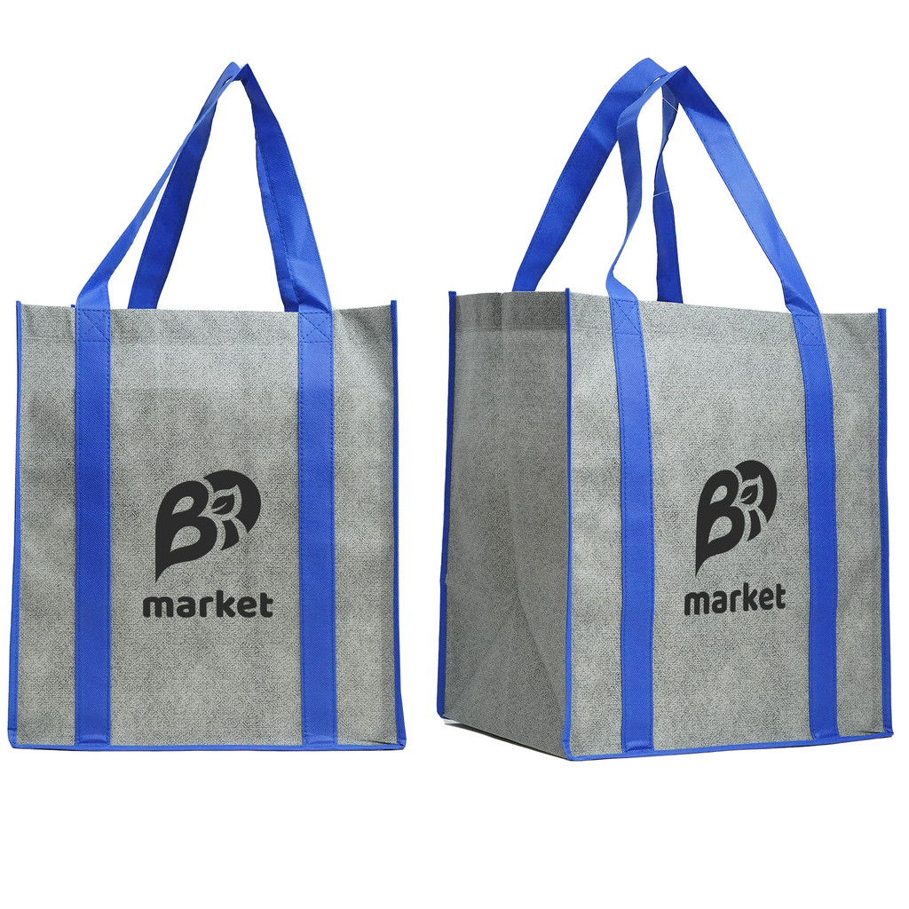 Tote Bag - NW8009 - Heathered Jumbo Non-Woven Tote