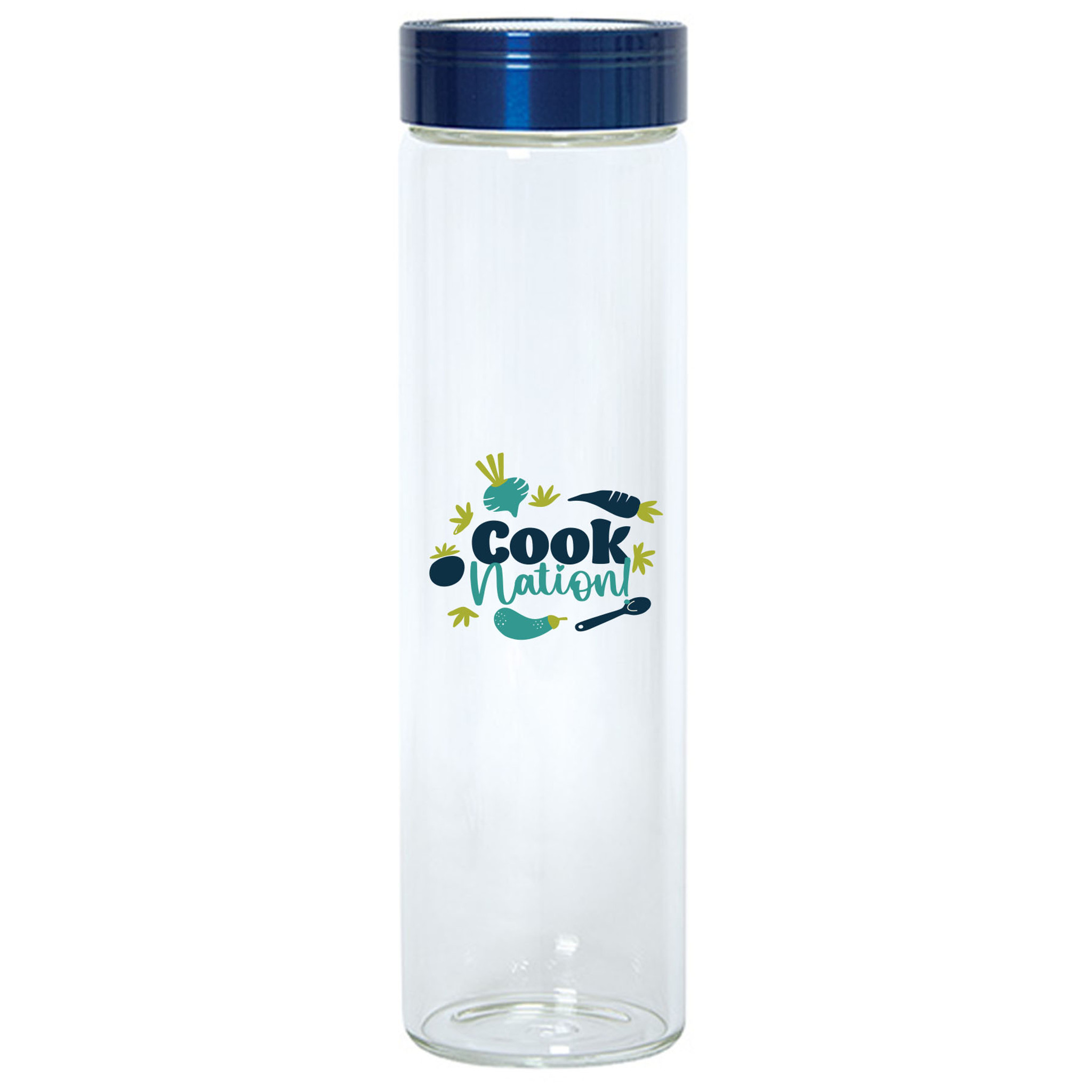 Water Bottle - WB1503 - 600 Ml. (20 Fl. Oz.) Single Wall Borosilicate Glass Bottle - Image 4