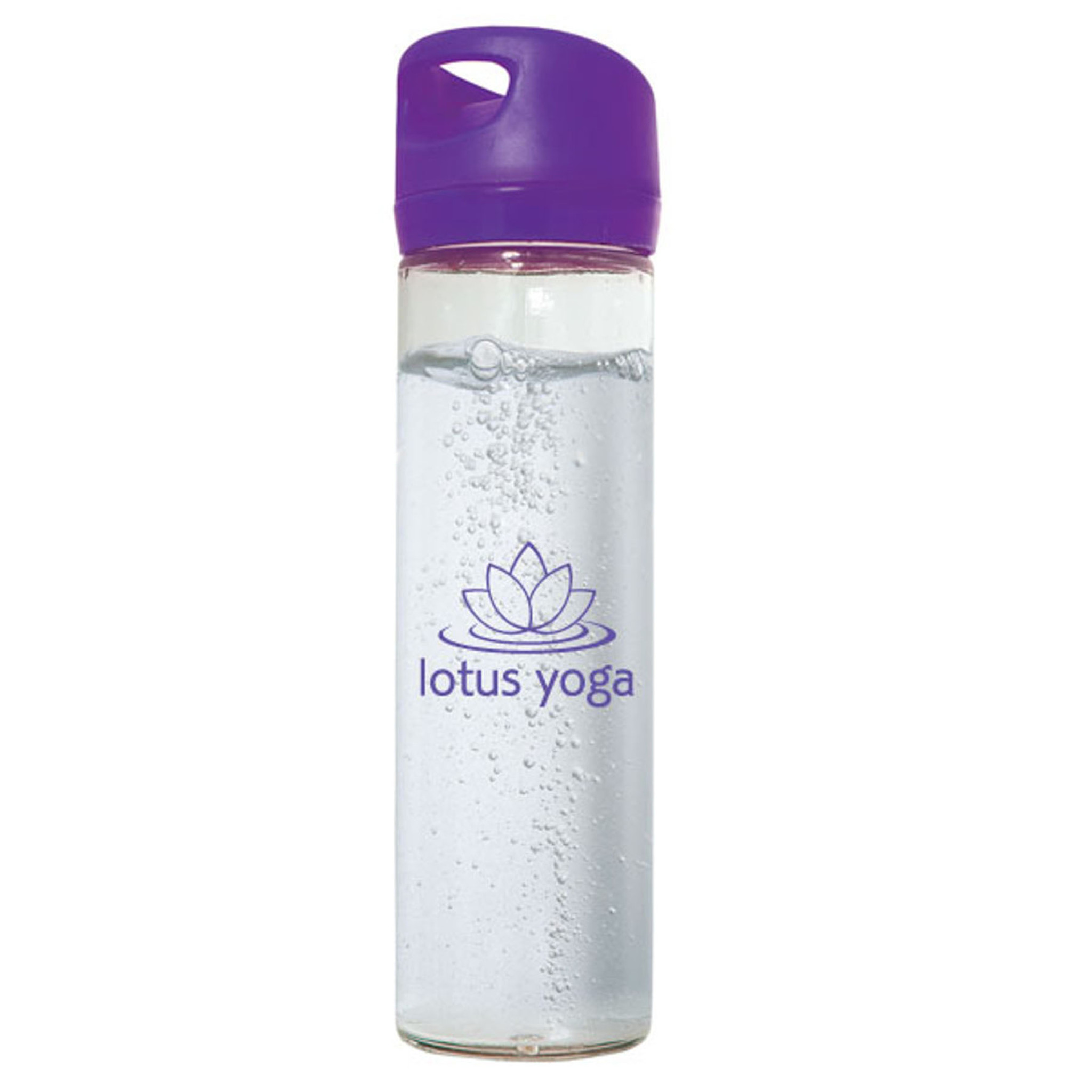 Water Bottle - WB8293 - 500 Ml. (17 Fl. Oz.) Single Wall Glass Water Bottle - Image 5