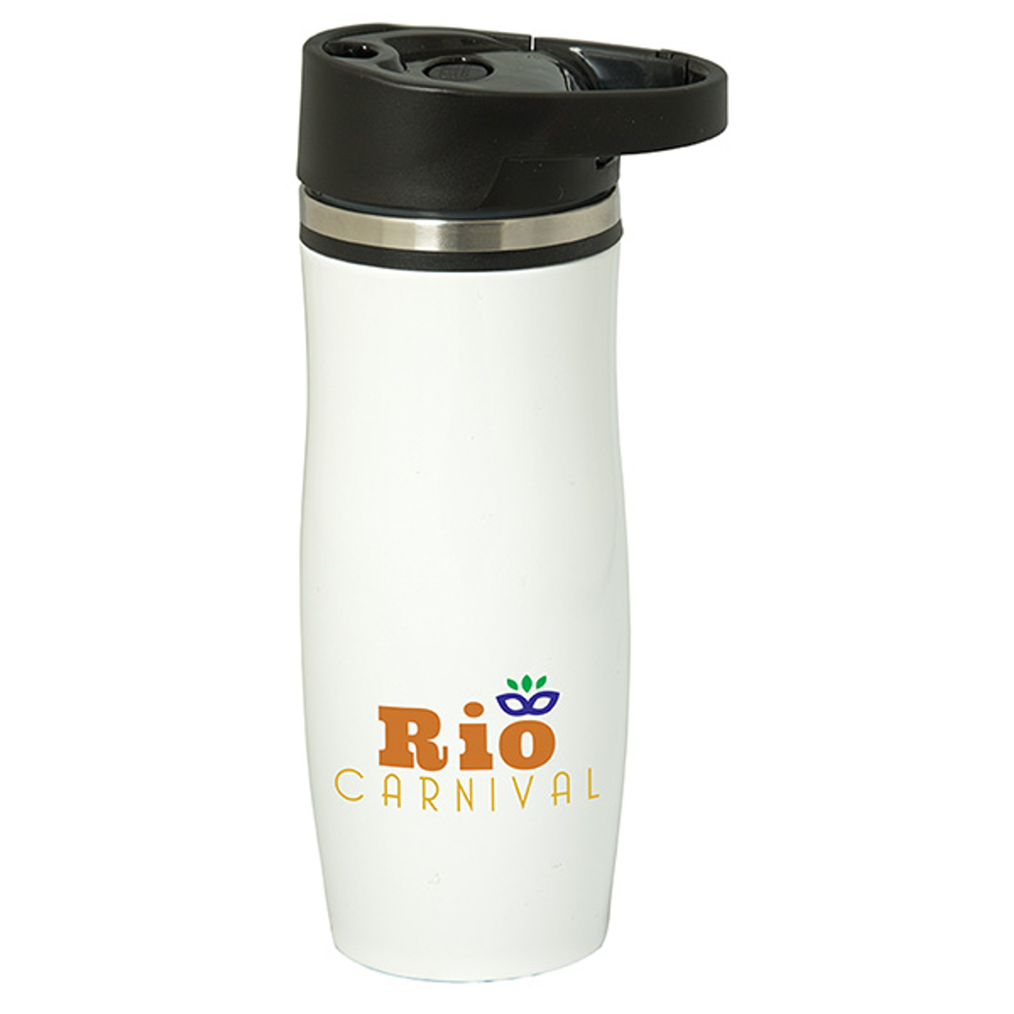 Water Bottle - WB9209 - Gistel 450 Ml. (13.5 Fl. Oz.) With Carabiner Lid