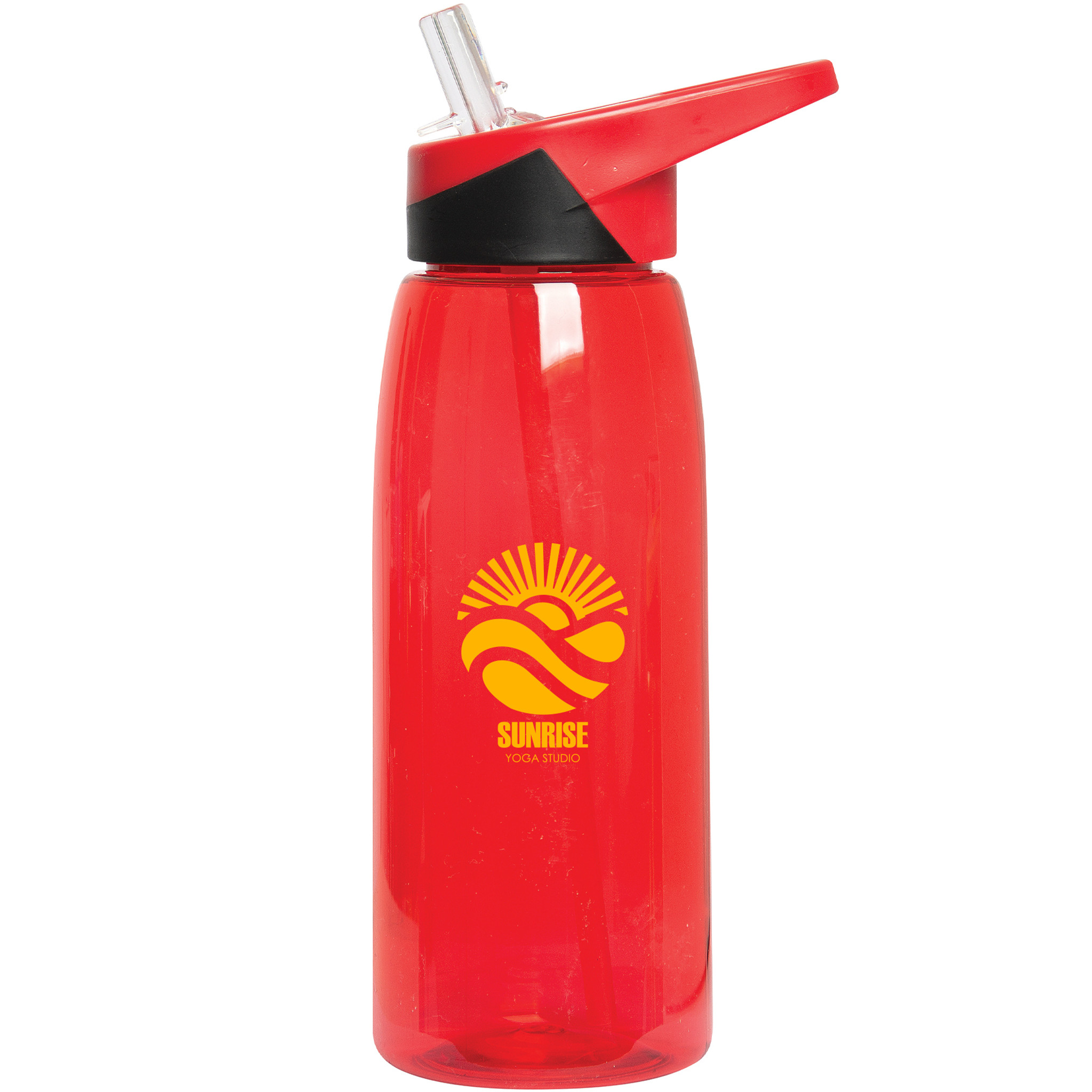 Water Bottle - WB9629 - Clasher 750 Ml. (25 Fl. Oz.) Tritan™ Bottle With Straw - Image 3