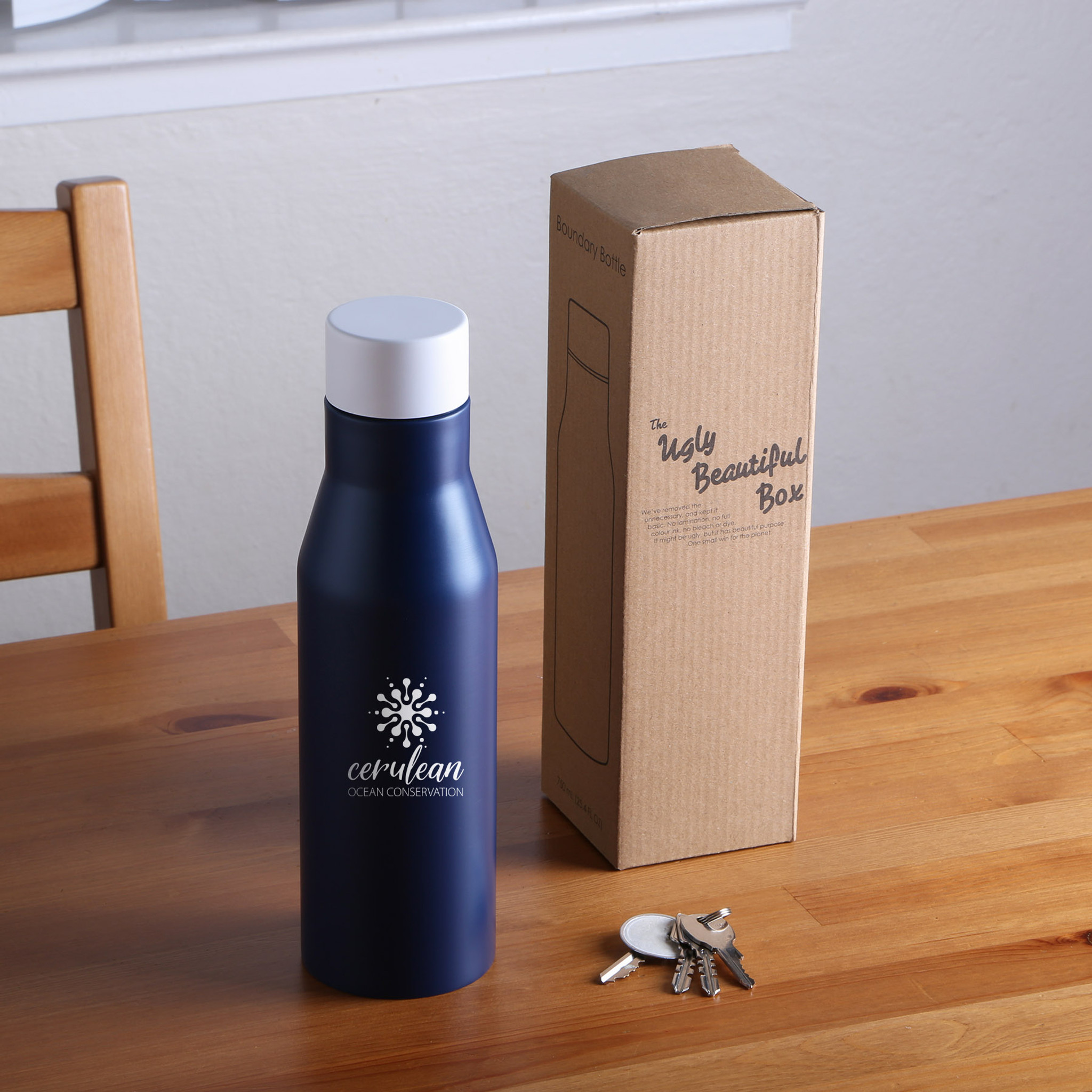 Water Bottle - WB9707 - 750 ML. (25 FL. OZ.) BOUNDARY BOTTLE - Image 2