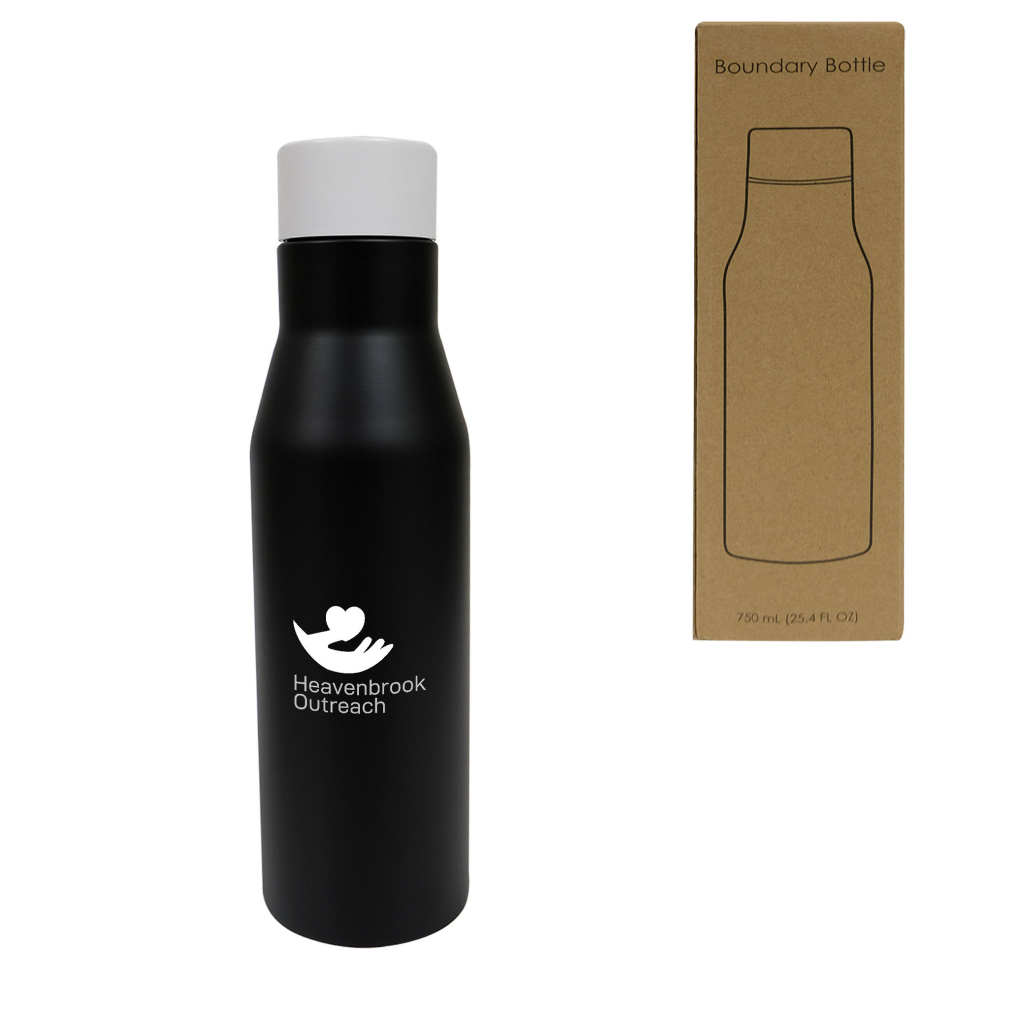 Water Bottle - WB9707 - 750 ML. (25 FL. OZ.) BOUNDARY BOTTLE - Image 3