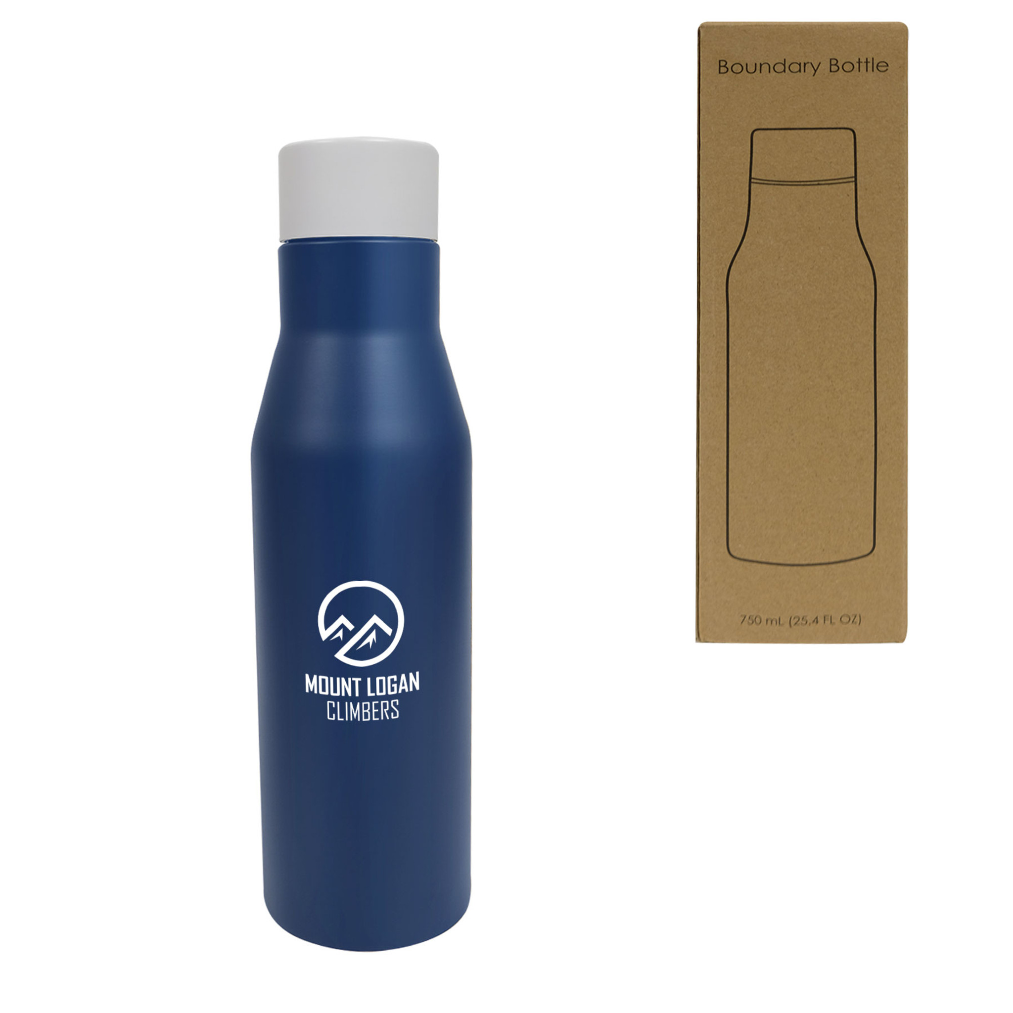 Water Bottle - WB9707 - 750 ML. (25 FL. OZ.) BOUNDARY BOTTLE