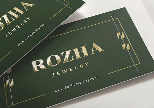 27pt-Business Cards Lamination + Metallic Gold / Silver Foil